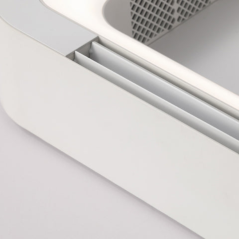Inverter Bladeless Ceiling Fan with Chandelier LED Light - Dazuma